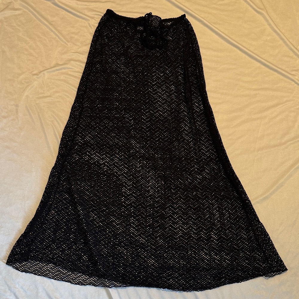 Jordan Taylor Collection Black Mesh Skirt Medium